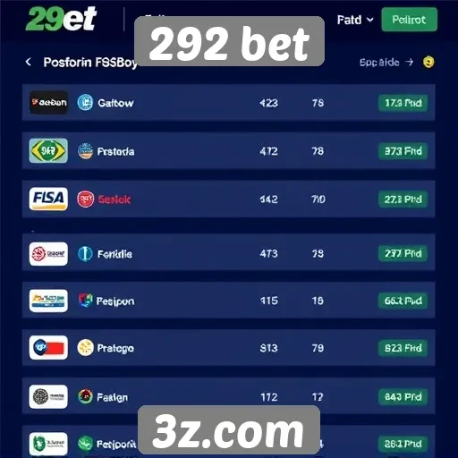 Opções de pagamento disponíveis no 292 bet